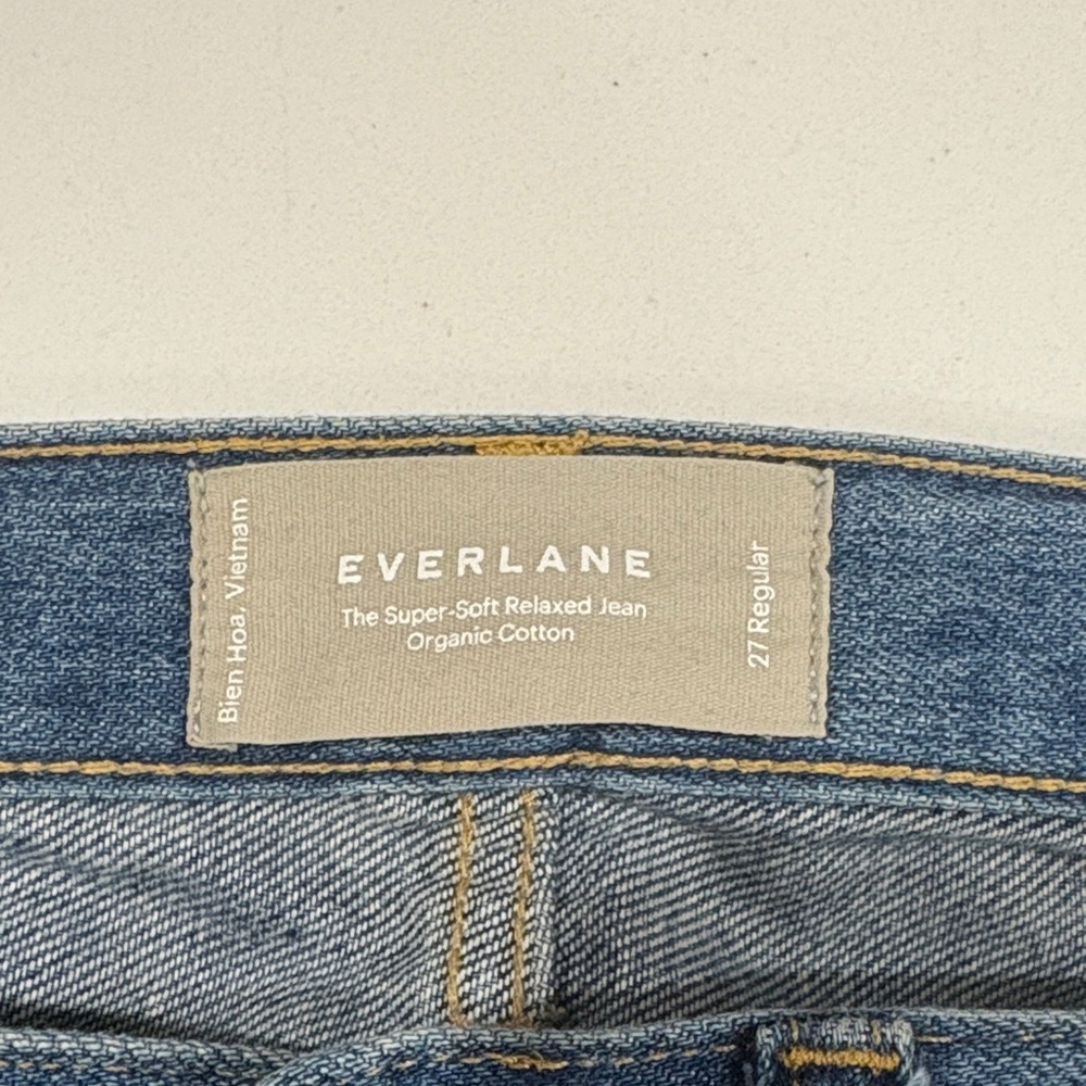 Everlane Men's Straight Jeans in Blue - Picture 2 of 4